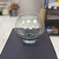 Ayaklı Şeffaf Cam Kase Vazo - 20321 - deg -